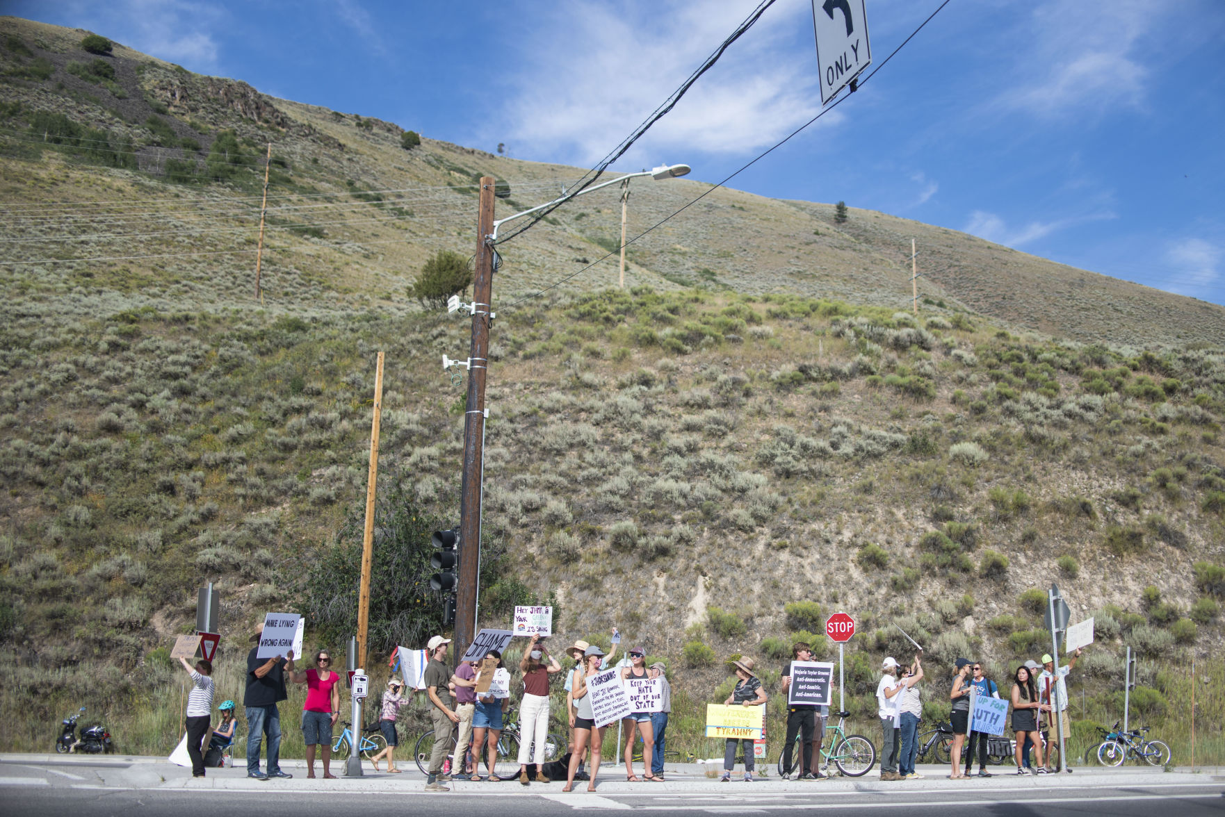 Marjorie Taylor Greene Protest